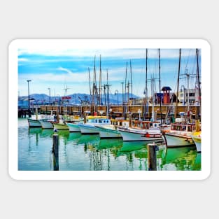 Fishermans Wharf Lineup Sticker